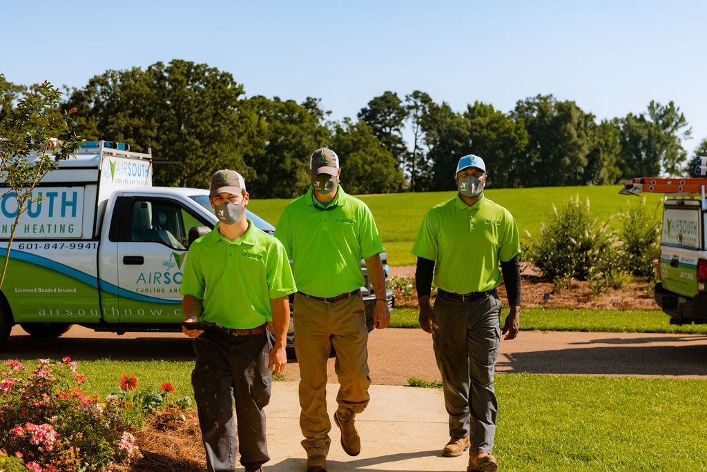 AirSouth Technicians at Job Site