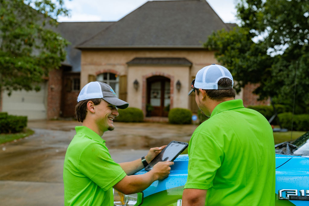 AirSouth Technicians at Job Site