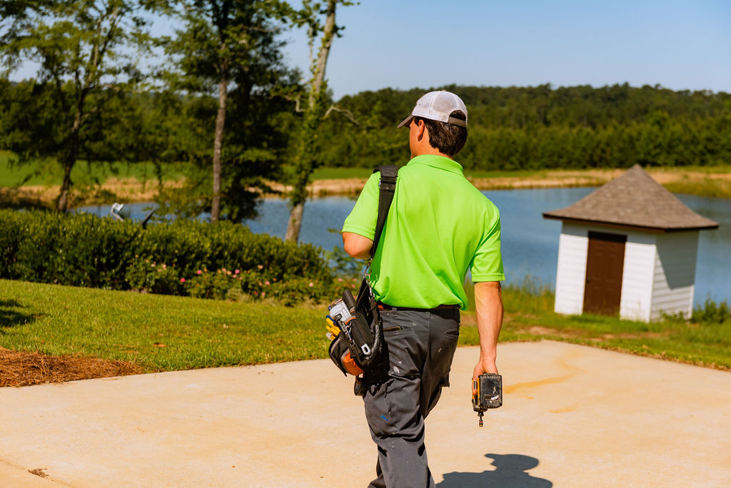 AirSouth Technician with Tools